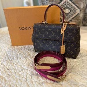 Authentic Monogram Cluny BB Louis Vuitton